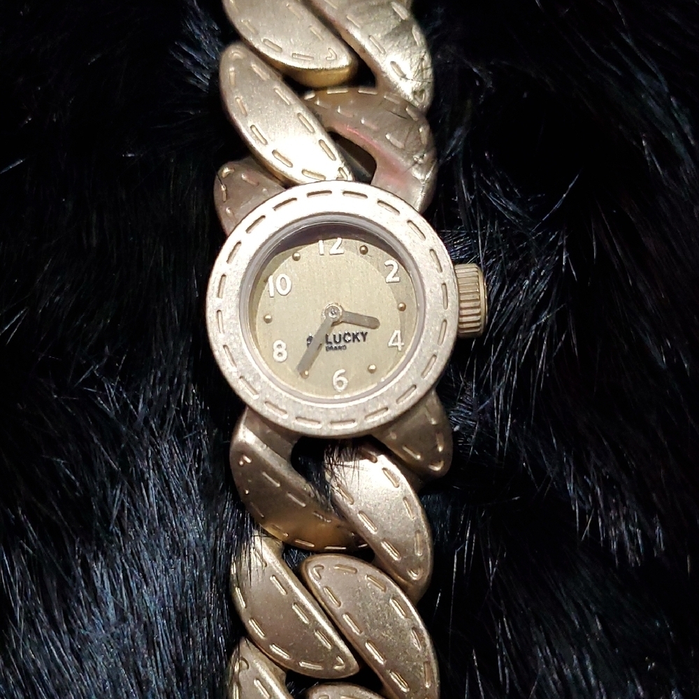 Lucky Brand Women's Gold Chain Watch